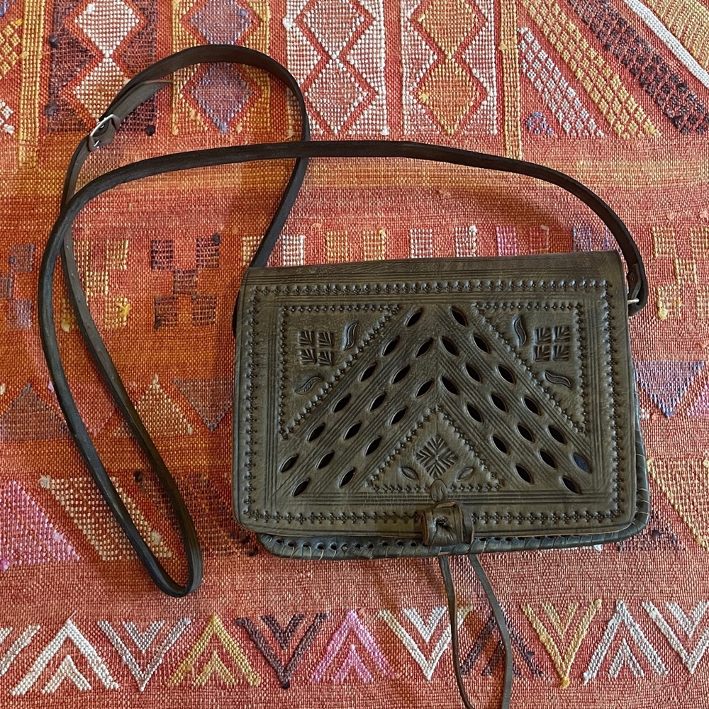 Authentic Moroccan Leather Purse